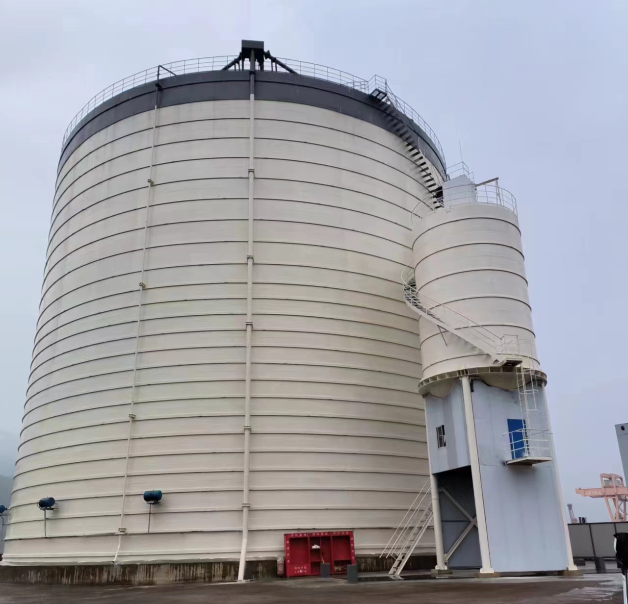 廊坊10万吨水泥钢板库